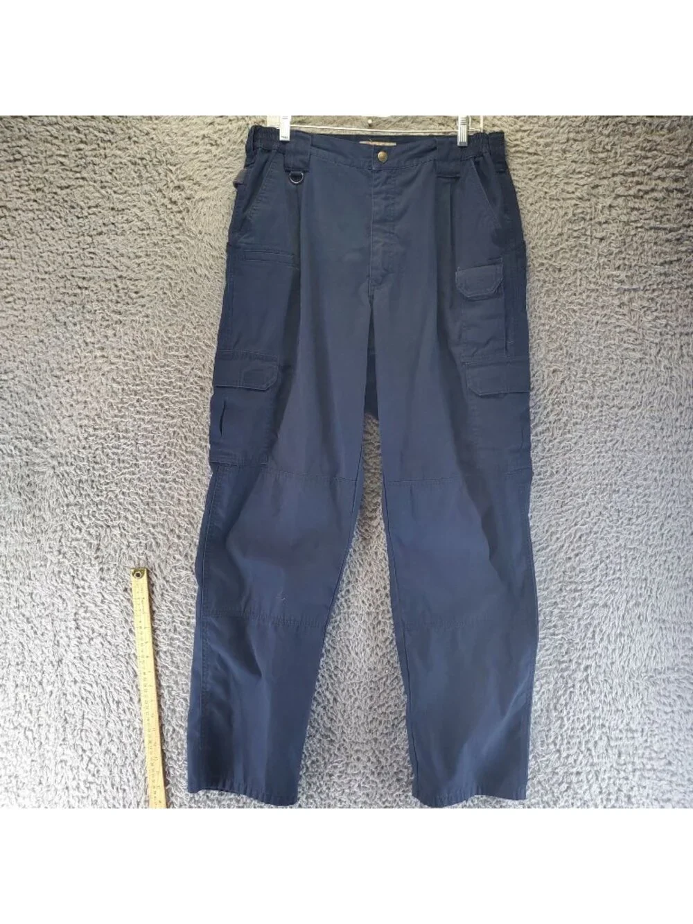 5.11 Tactical Pants Mens 36x34 Navy Blue Cargo Style Ripstop Utility *Read*